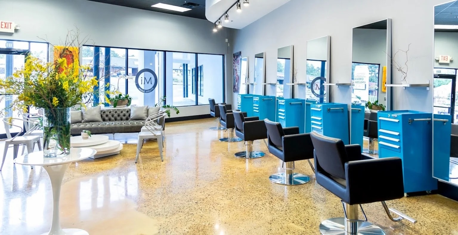 Salon interior background